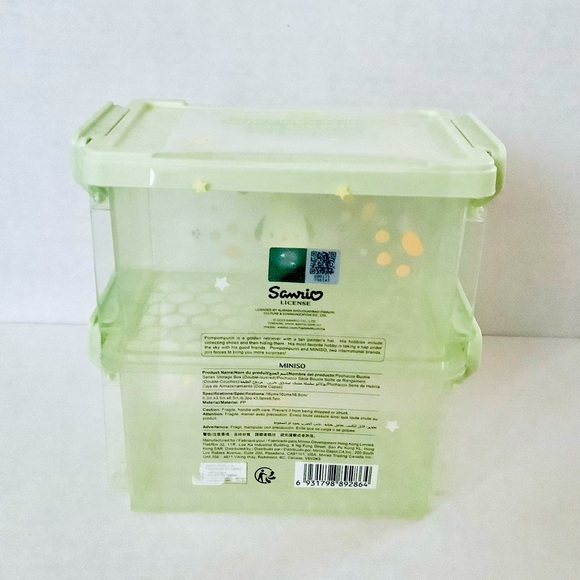 Sanrio Pochacco Buckle Series Storage Box (Double-layered) - Picture 5 of 7